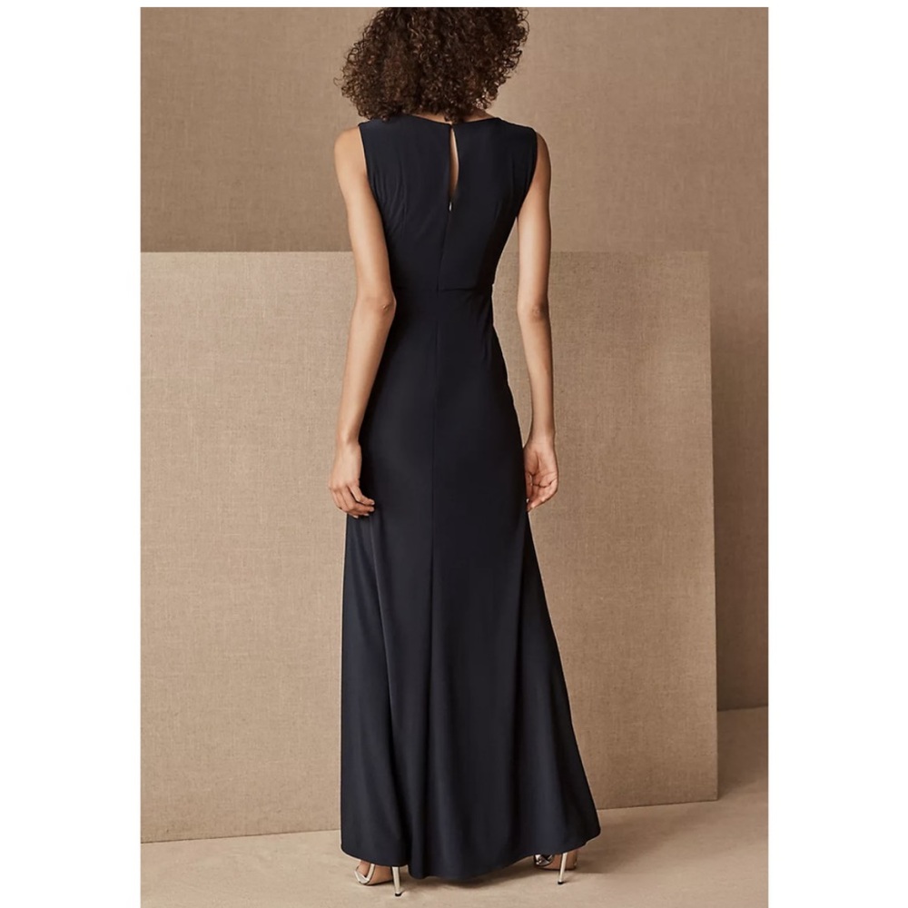 BHLDN Cortine Black maxi Dress size 4 - Picture 2 of 15